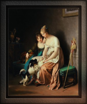 La Toilette de Minette by Marguerite Gerard